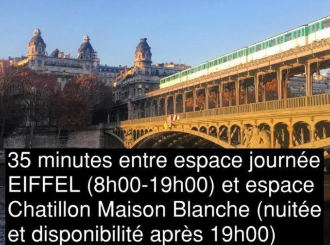 Chatillon Citea Express Chatillon Metro Pour Nuitee Avec Acces Direct Centre Et Espace Limite En Journee Sans Nuitee Acces Limite 8h00-19h00 Depot Bagage Alloggio in famiglia
